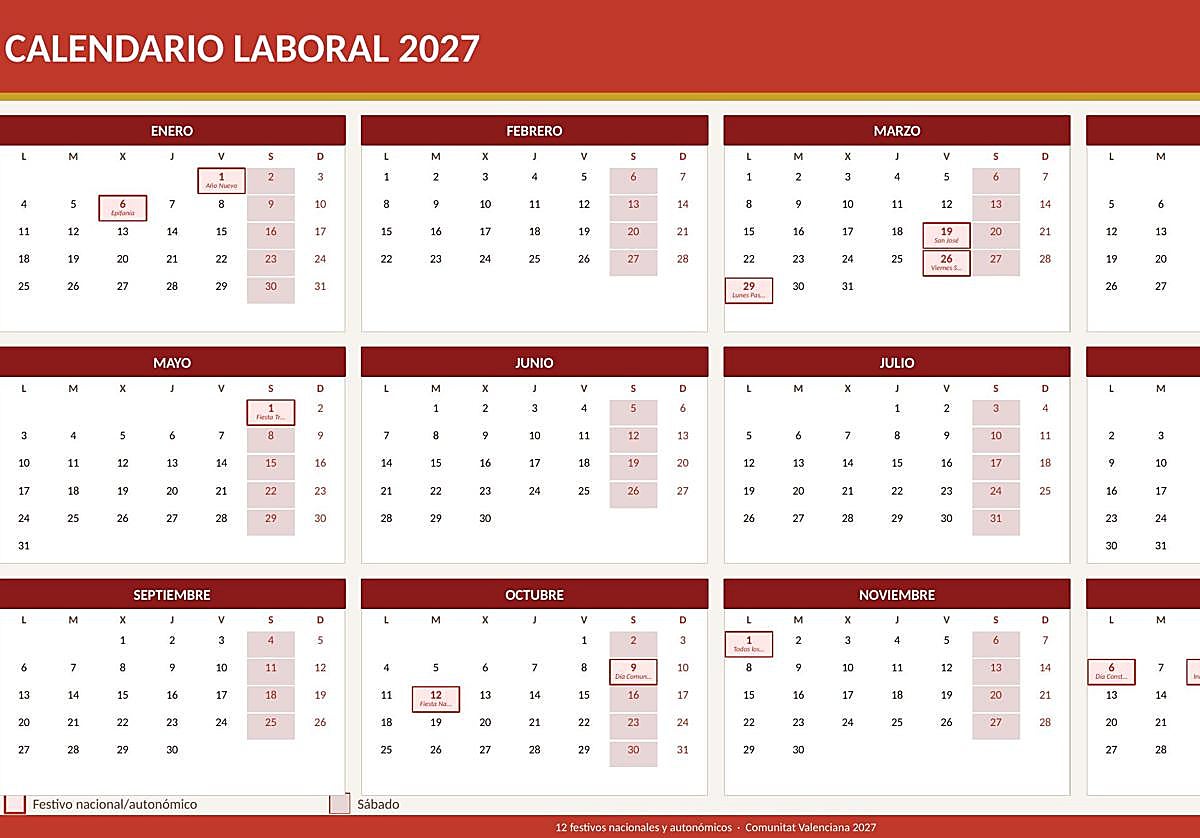 Calendario Laboral 2027 En Alicante La Eliminaci n Del 24 De Junio calendario-laboral-2027-en-alicante-la-eliminaci-n-del-24-de-junio